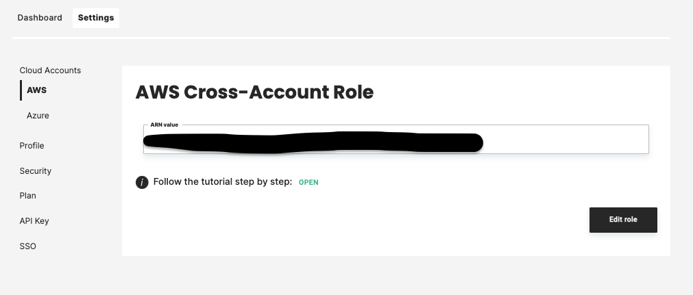 AWS cross-account role