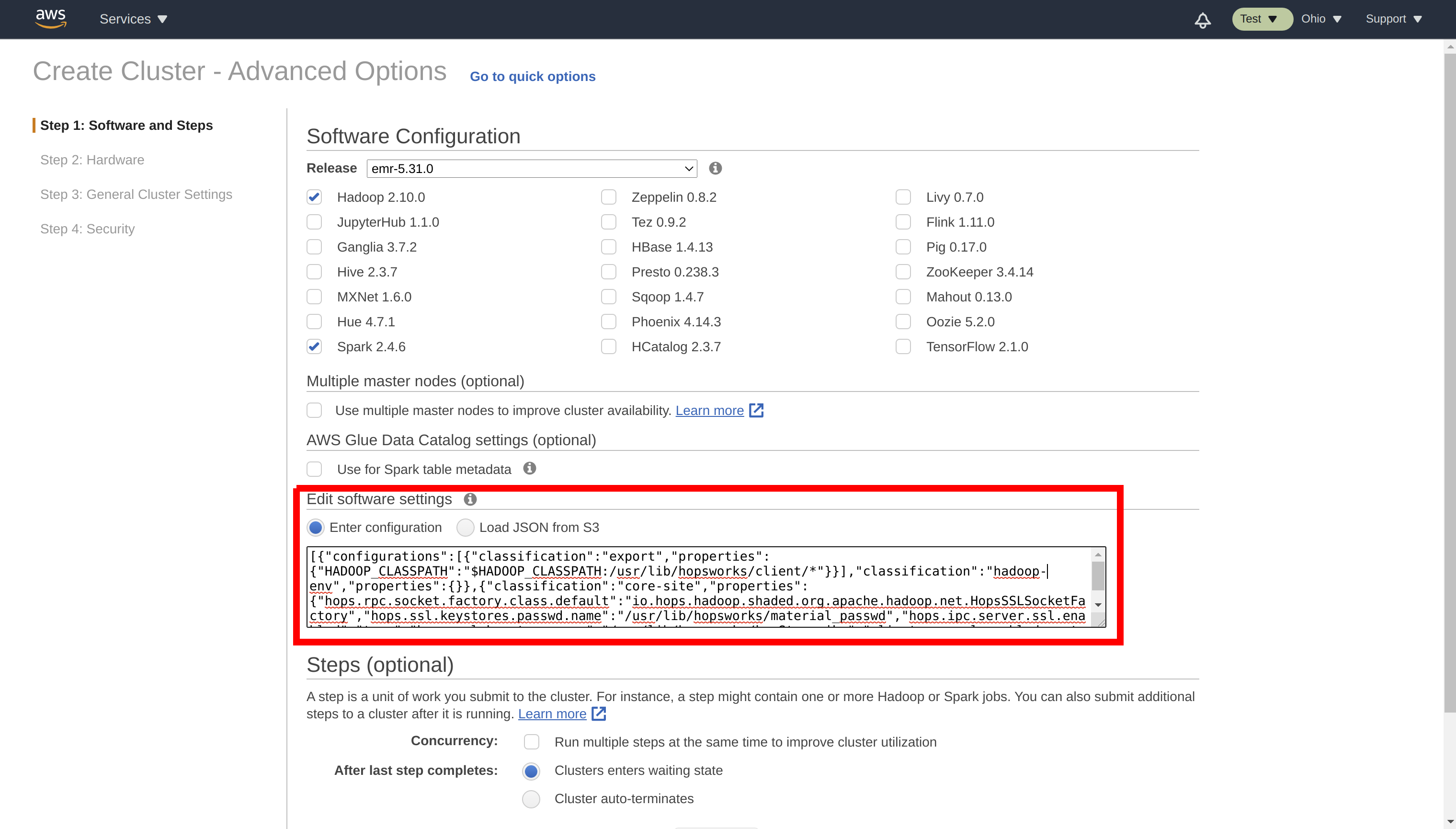 Configure EMR to access the Feature Store