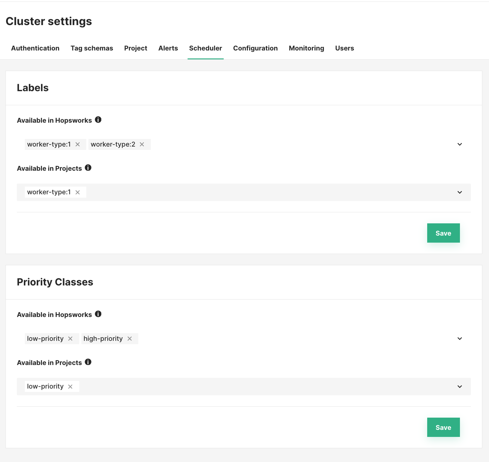 Cluster Configuration - Node Labels and Priority Classes