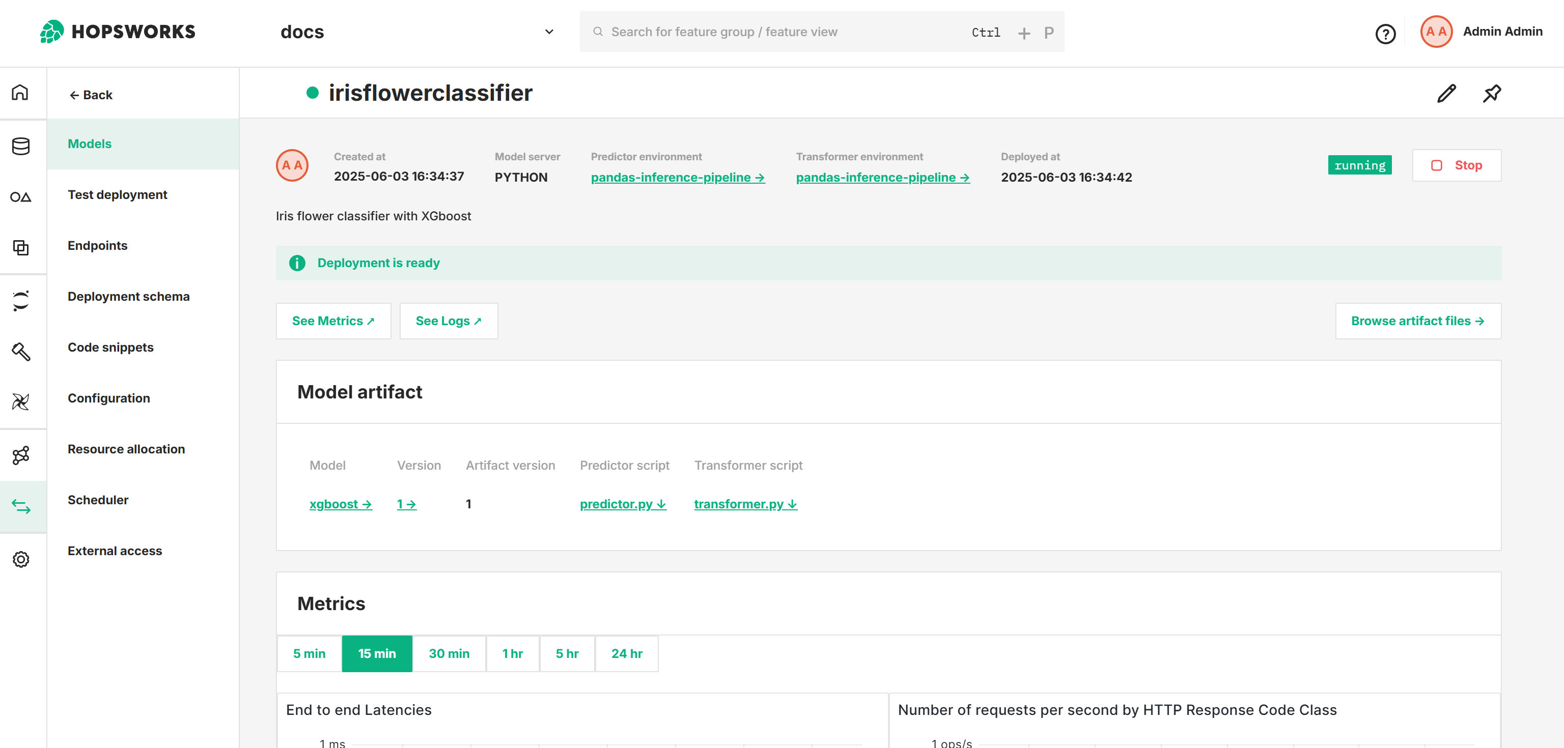 Deployment overview