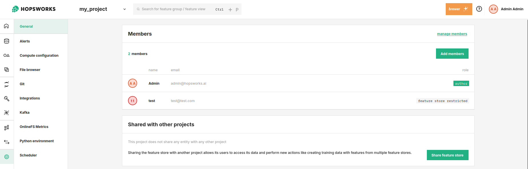 Member added to project