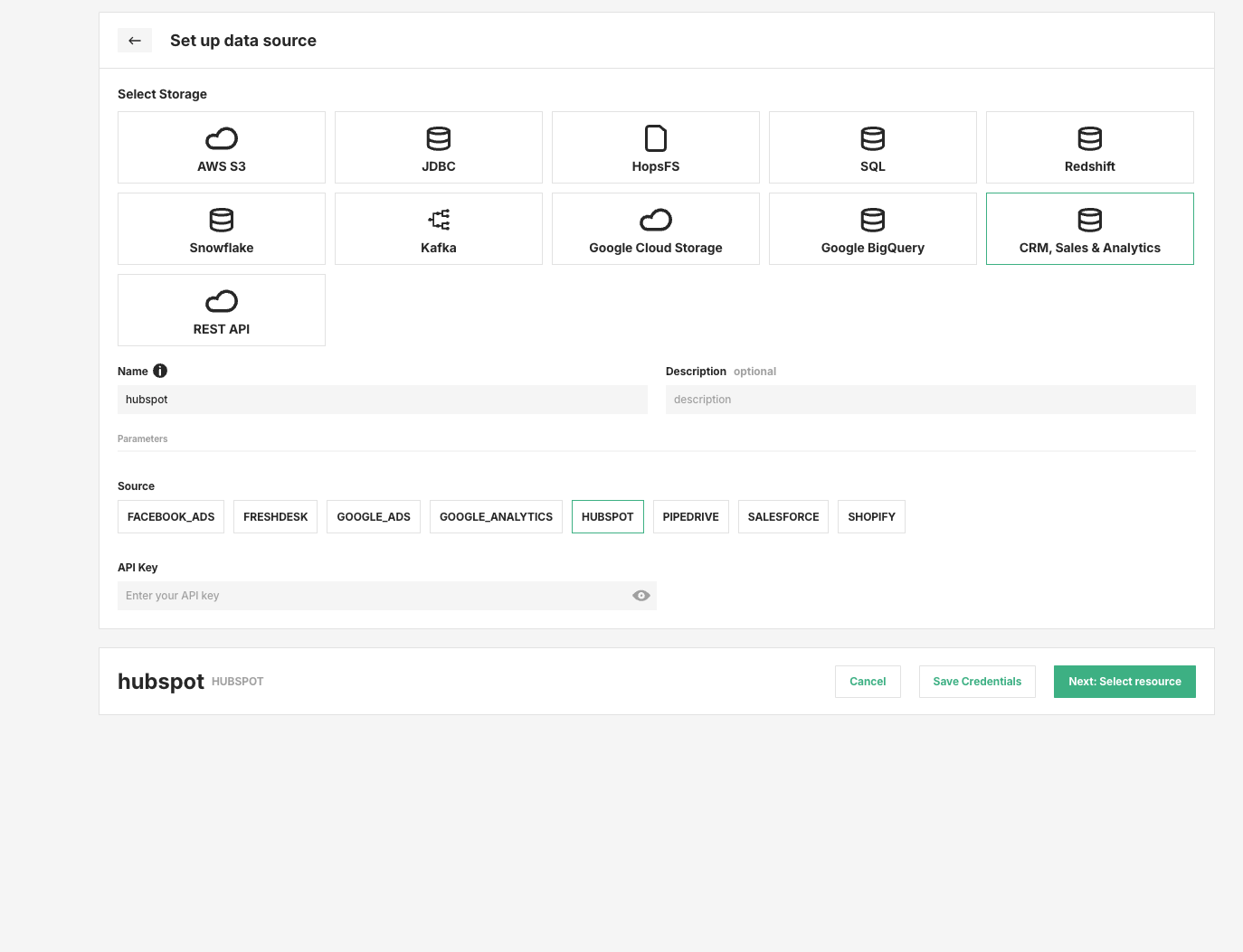 HubSpot Data Source