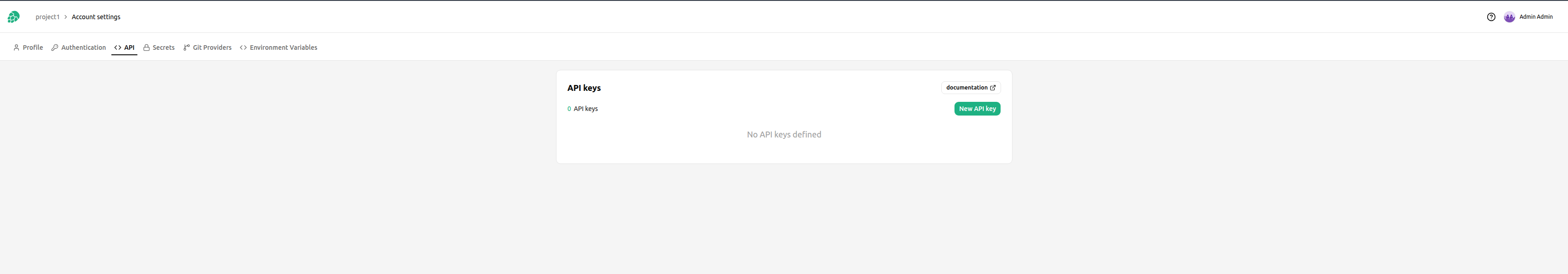 API Keys