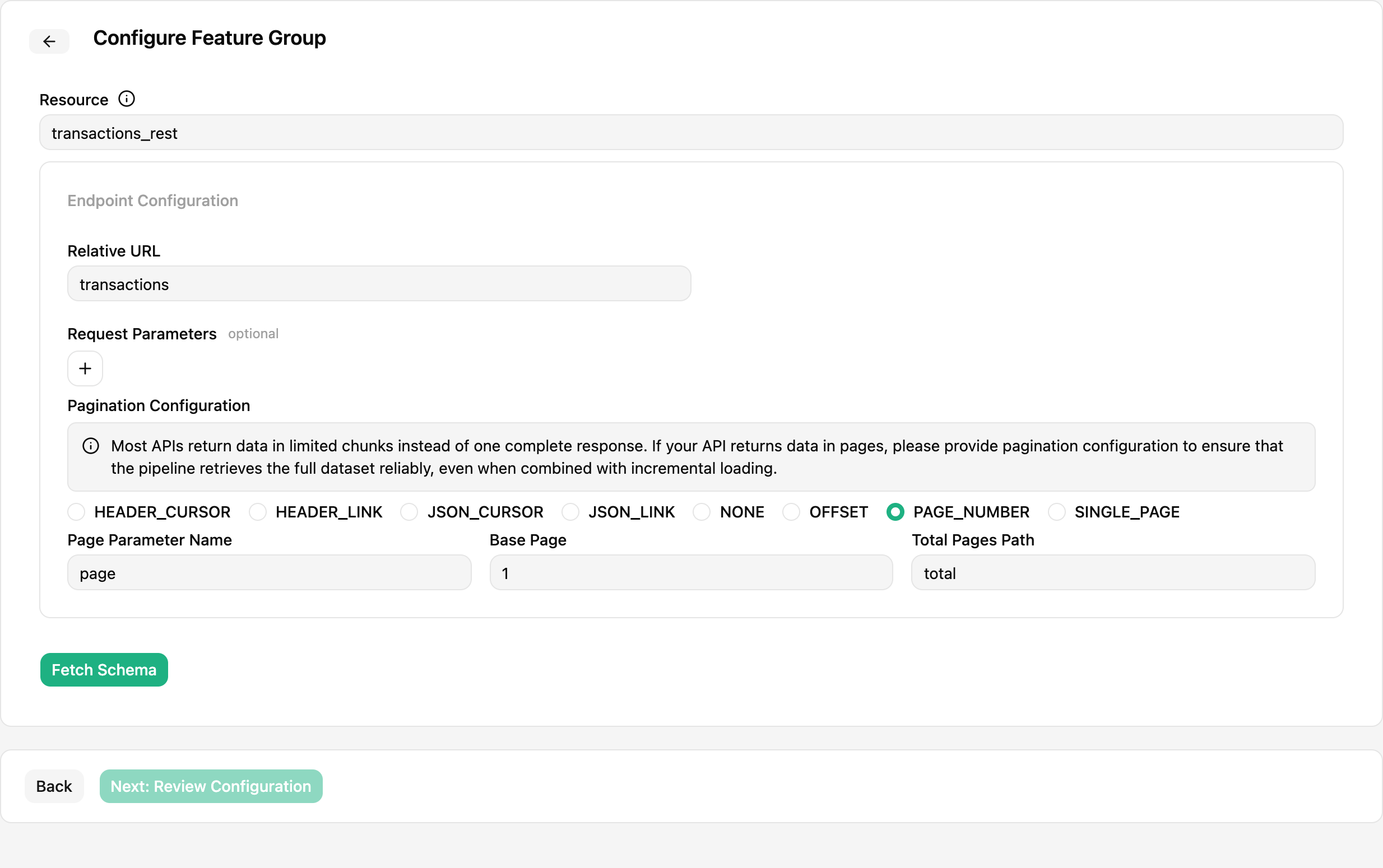 dltHub REST Page Number Pagination