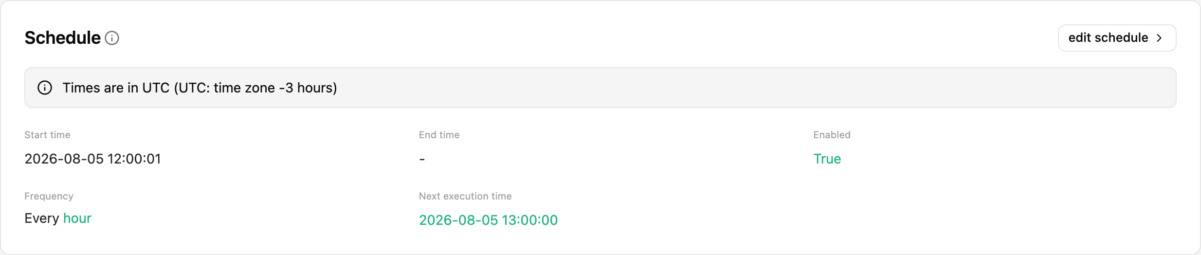 Job scheduling overview