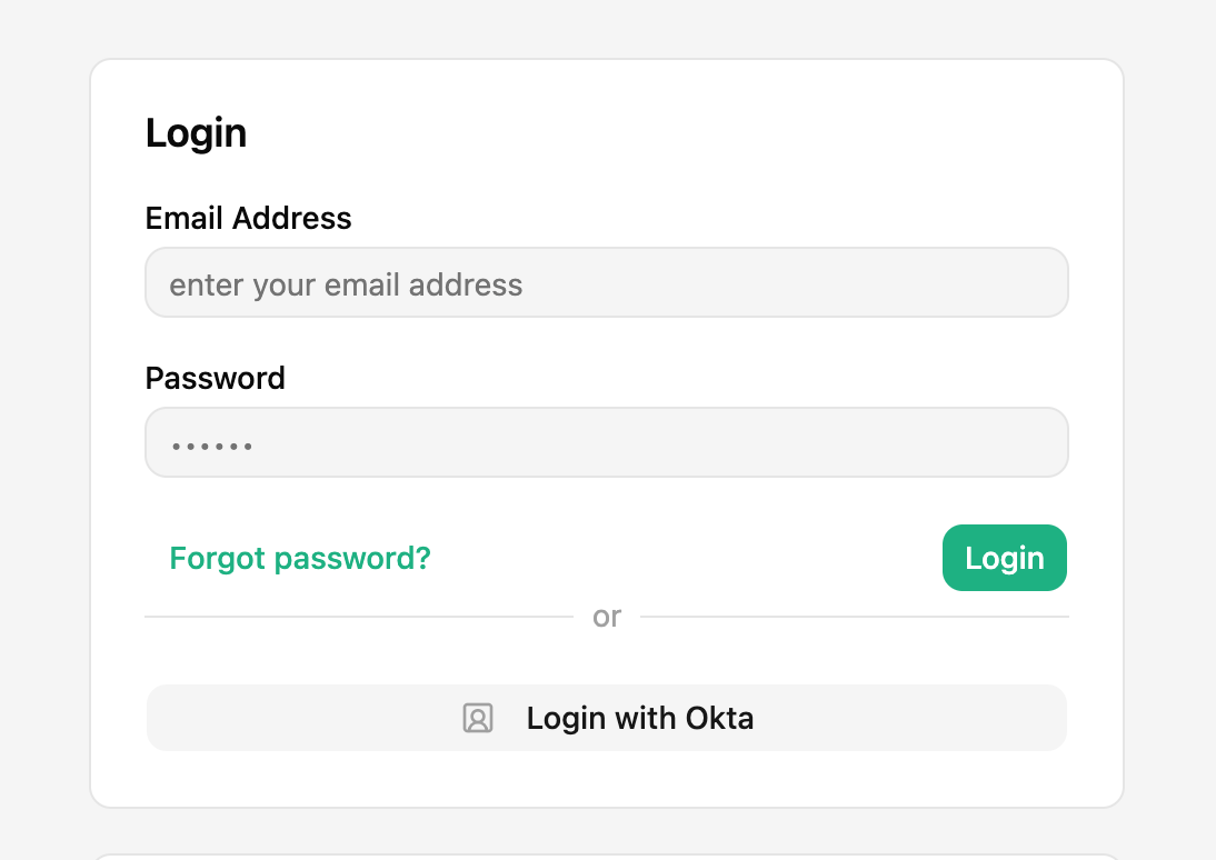 OAuth2 login