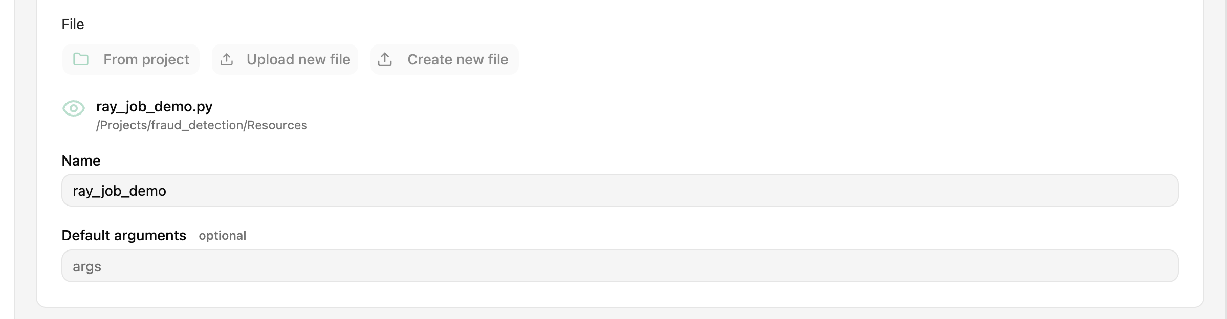 Configure program