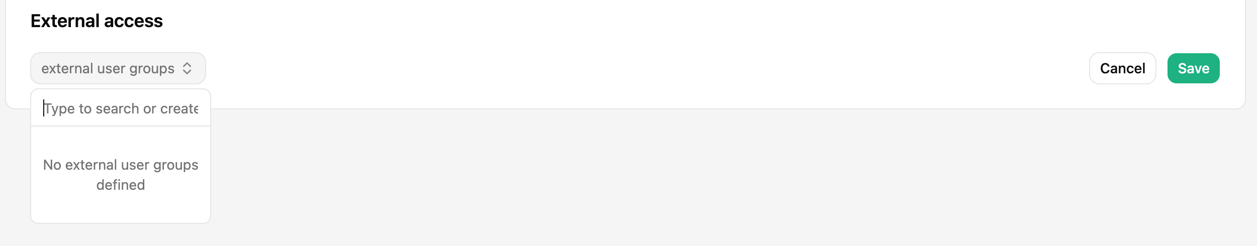 Deployment external access