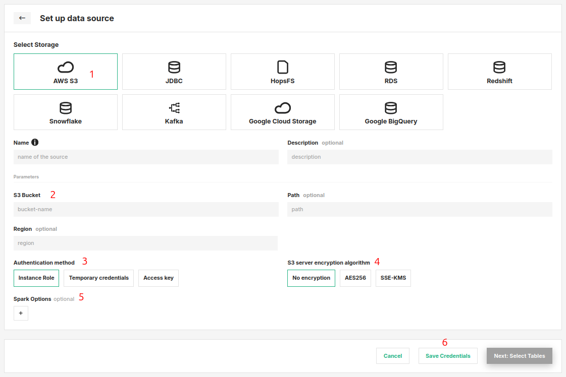 S3 Connector Creation