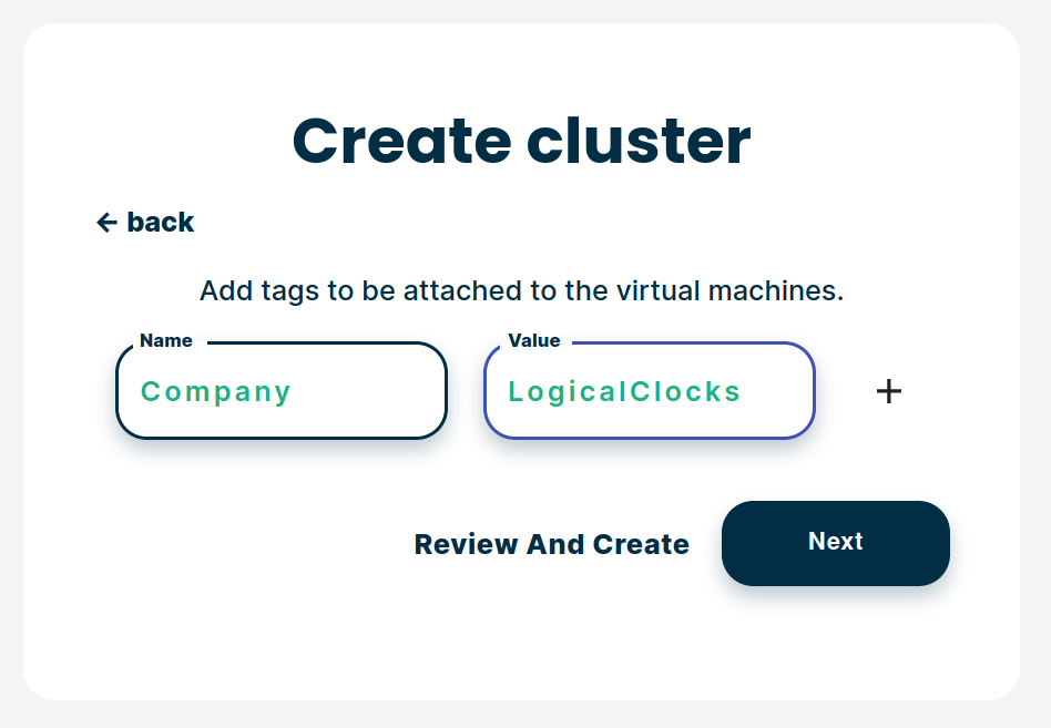 Add tags