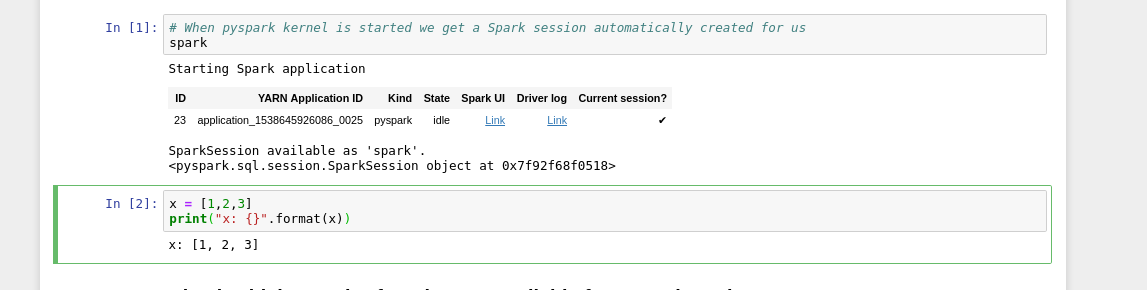 Executing python code on the spark driver in the cluster