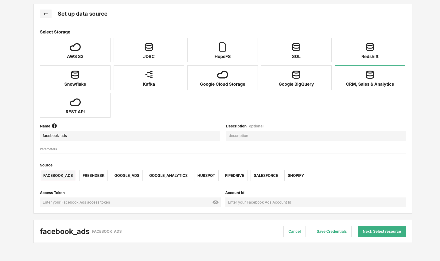 CRM, Sales & Analytics - Facebook Ads